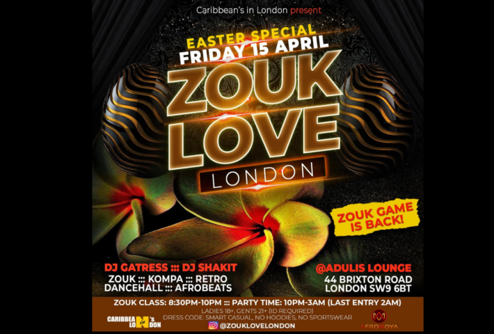 Zouk Love London – Easter Edition