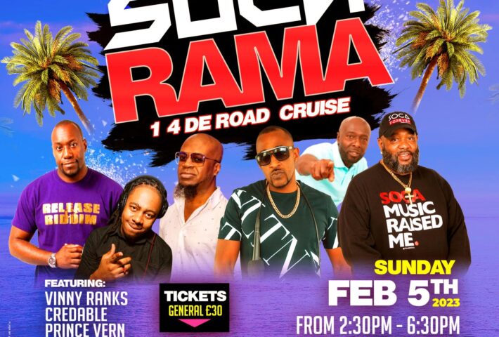 Soca Rama – 1 4 De Road Cruise